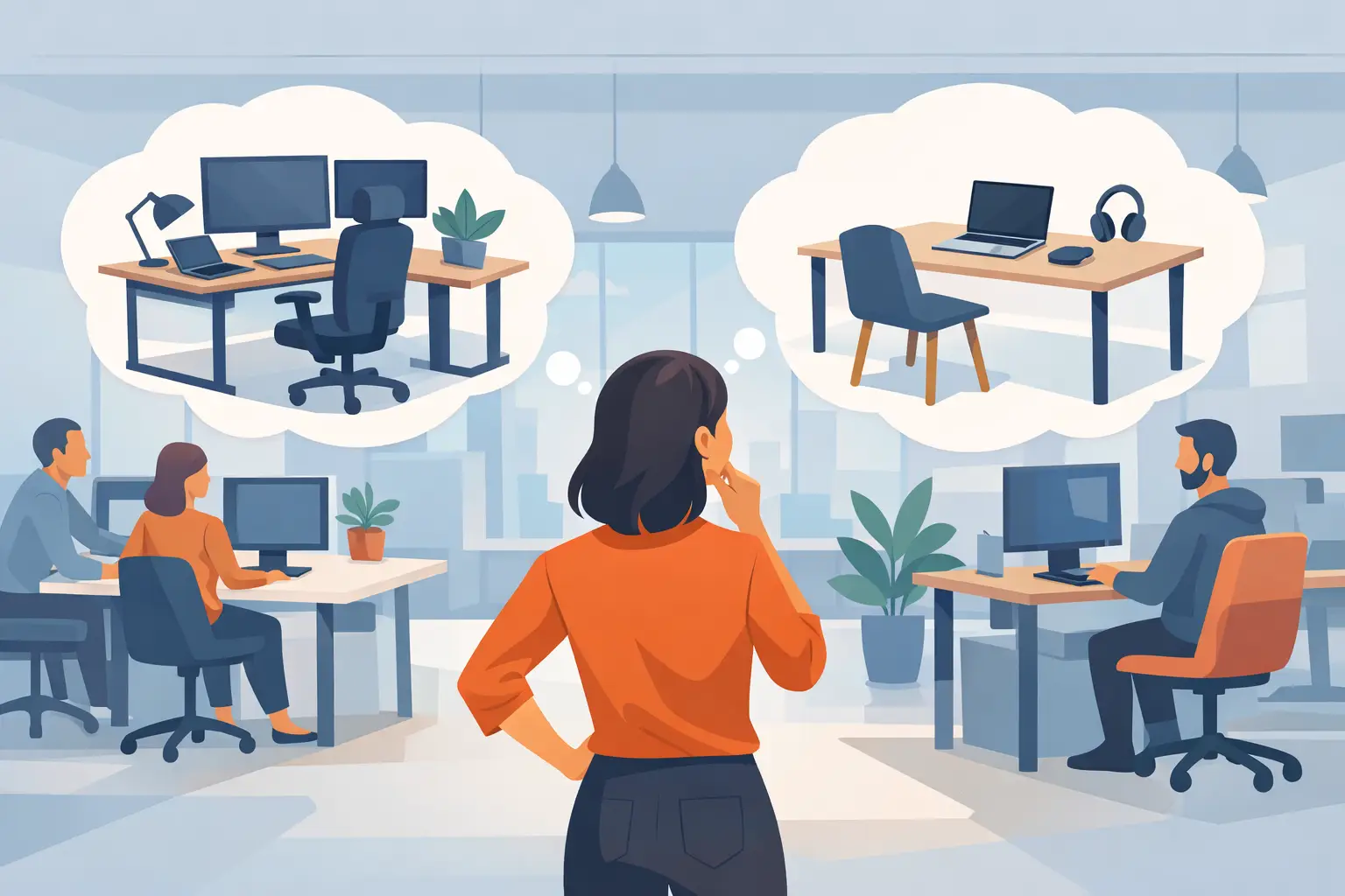 Açık Ofiste Doğru Çalışma İstasyonu Seçimi