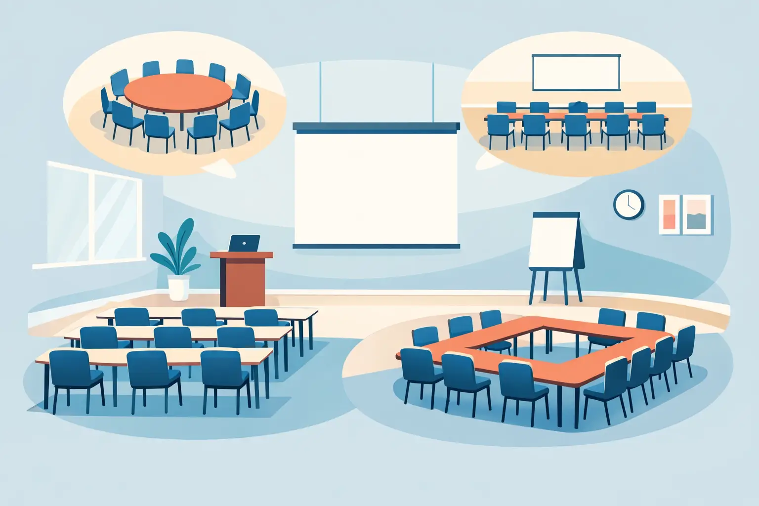 Eğitim Salonunda Doğru Sıra Düzeni