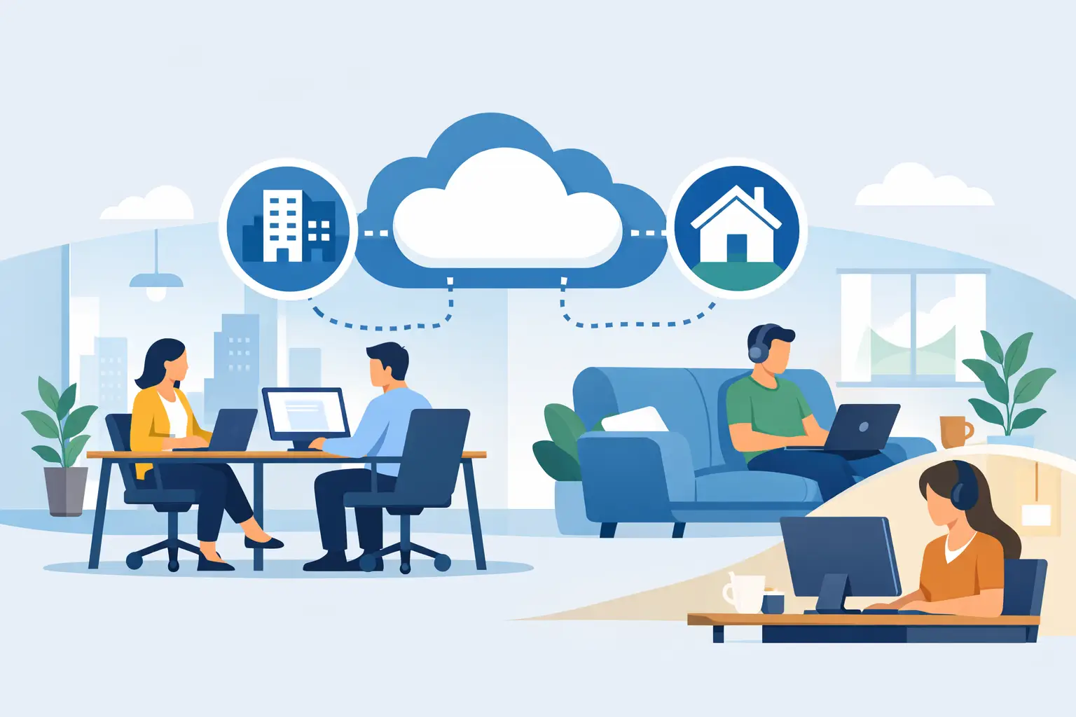 Hibrit çalışma ofisi nasıl kurulur?