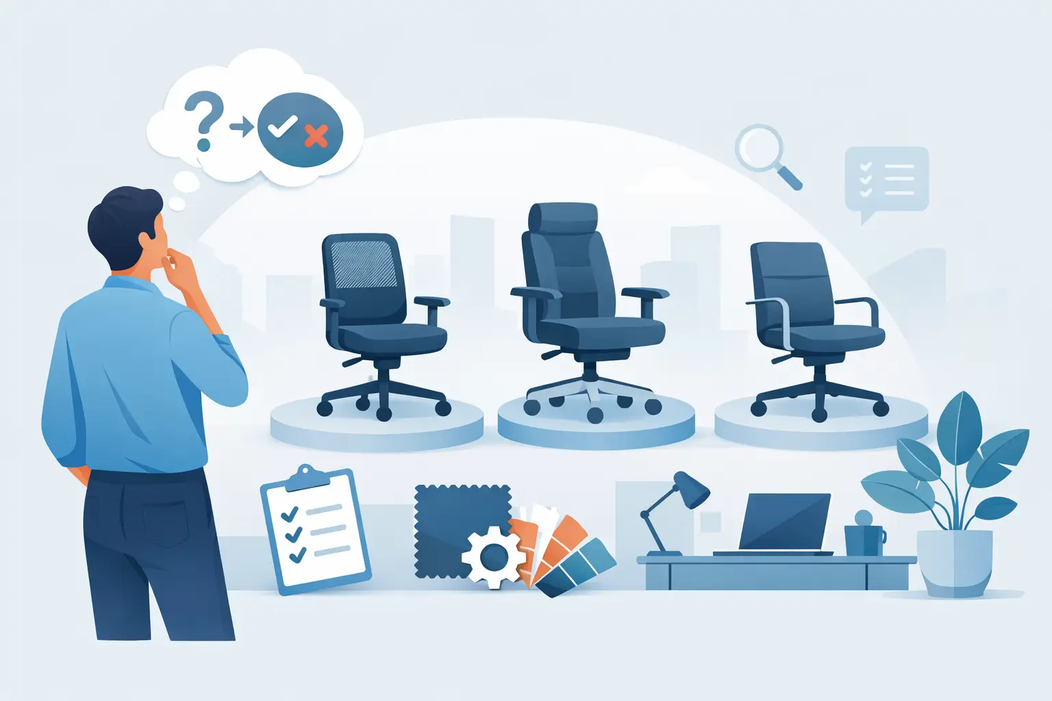 Ofis koltukları seçerken nelere bakmalı?