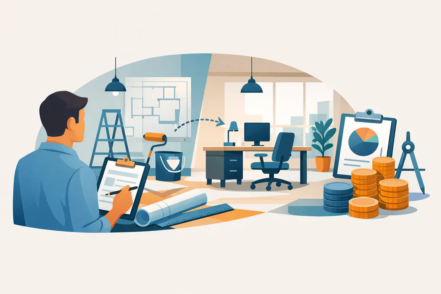 Ofis renovasyonu bütçesi nasıl hesaplanır?