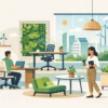 2025 Sürdürülebilir Ofis Mobilyası Trendleri