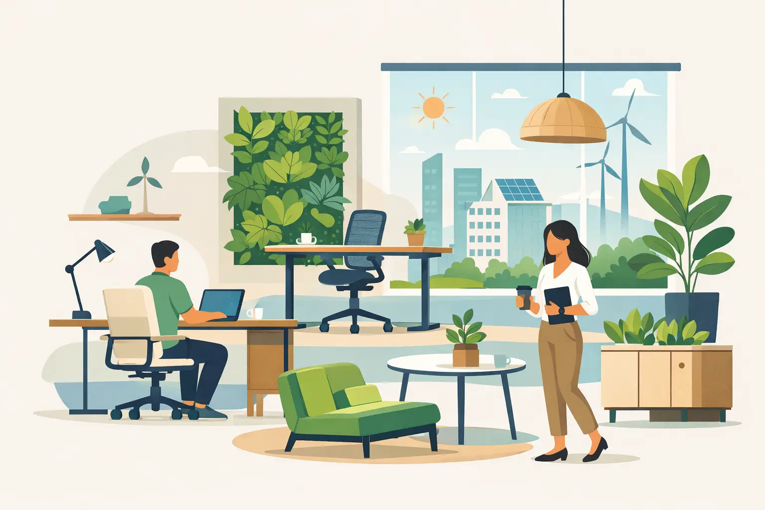 2025 Sürdürülebilir Ofis Mobilyası Trendleri