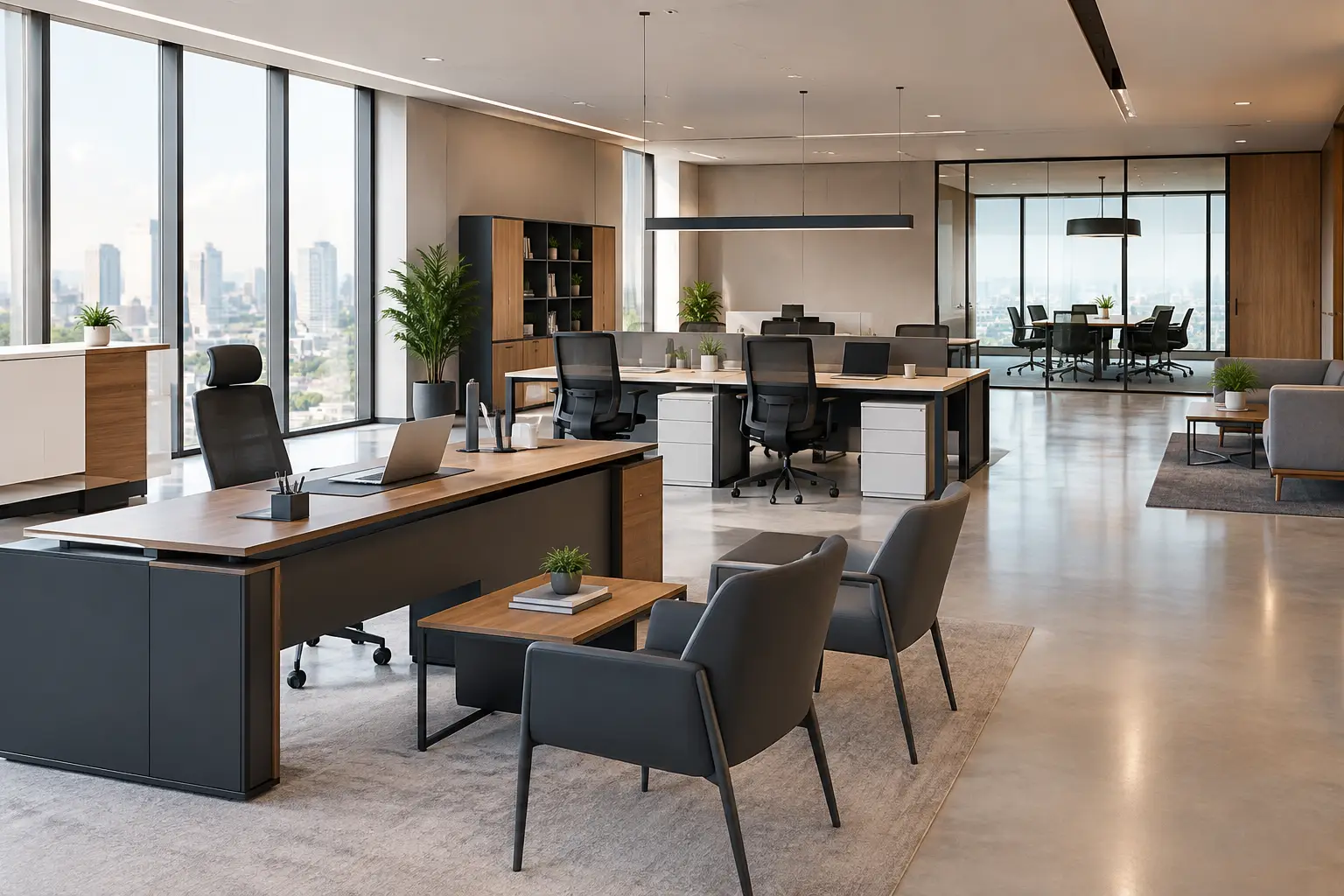 Özel Ölçü Mobilya ile Verimli Ofis Planı